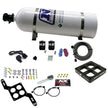 Nitrous Express - Dry Dual Stage Billet Crossbar Plate System 100-1000HP (4500 Flange) W/15Lb Bottle - 66247-15
