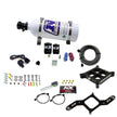 Nitrous Express - 4150 SINGLE ENTRY CROSSBAR PLATE SYSTEM RNC (250-750HP) W/5LB BOTTLE - 63840-05
