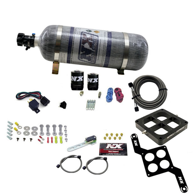 Nitrous Express - DOMINATOR SINGLE ENTRY BILLET CROSSBAR RNC (250-750HP) W/COMPOSITE BOTTLE - 63870-12