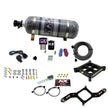 Nitrous Express - SINGLE ENTRY CROSSBAR RNC .178 250-650HP (4150 FLANGE) W/12LB COMPOSITE BOTTLE - 63940-12