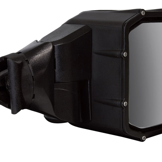 RIGID Reflect Side Mirror With Integrated LED Light And Amber Side Light Pair