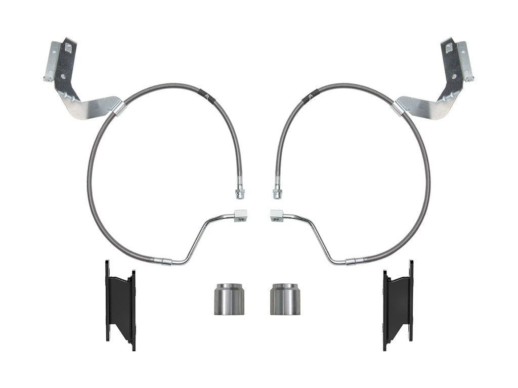 ICON 2023-2025 Ford F-250/F-350 Super Duty 4WD 4.5” Lift Front Box Kit