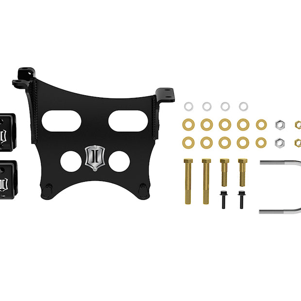 ICON 2023-2025 Ford F-250/F-350 Super Duty Dual Steering Stabilizer Bracket Kit
