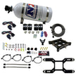 Nitrous Express - 4150 DUAL STAGE BILLET CROSSBAR (50-300 & 100-500HP) WITH 10LB BOTTLE. - 66042-10