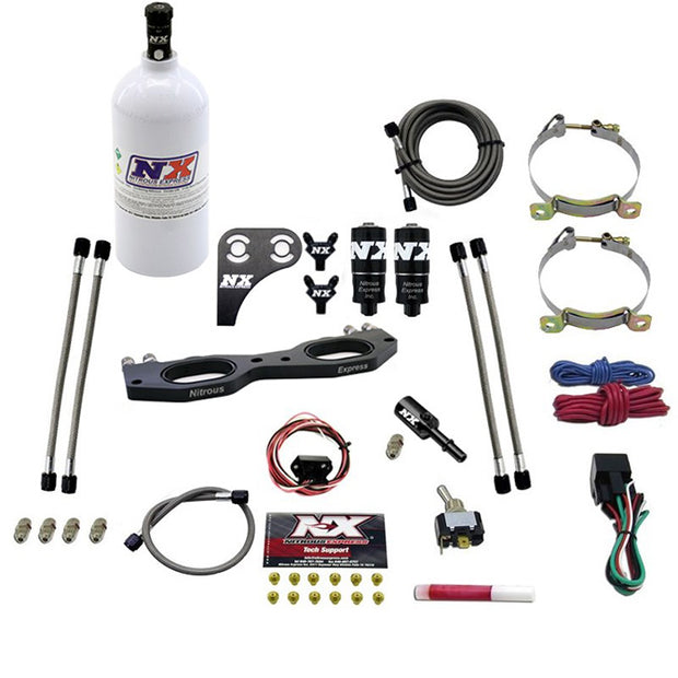 Nitrous Express - 900cc RZR PLATE SYSTEM WITH 2.5lb BOTTLE - 67001-2.5P