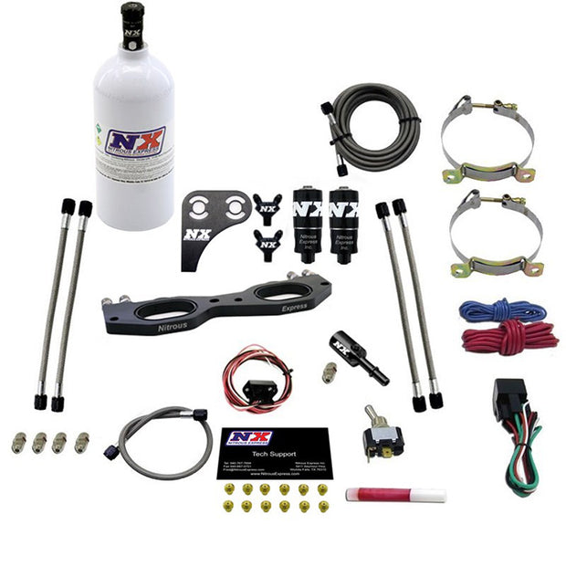 Nitrous Express - 1000cc RZR PLATE SYSTEM WITH 2.5lb BOTTLE - 67002-2.5P