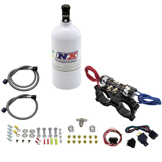 Nitrous Express - Nitrous Plate System For Honda Talon 2.5lb Bottle - 67015-2.5P