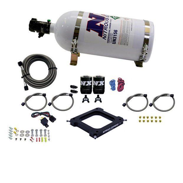 Nitrous Express - 4500 Assassin Plate System Pro Power Alcohol 100-500hp (10# Bottle) - 67575-10