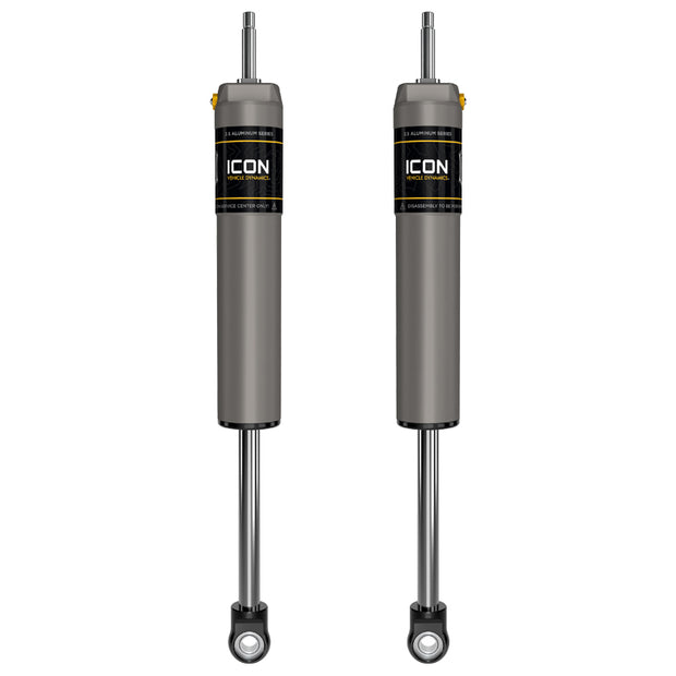 ICON 2005-2025 Ford F-250/F-350 Super Duty 4WD 7” Lift Front V.S. 2.5 Aluminum Series Shock Absorbers Internal Reservoir Pair