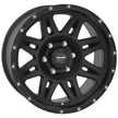 Torq Matte Black 17x9 6x5.5 4.75BS Offset -6mm Cap P/N 8425041