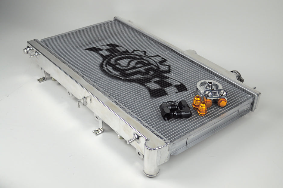 08-14 Subaru WRX & STI W/ Built-in Oil Cooler All-Aluminum Radiator