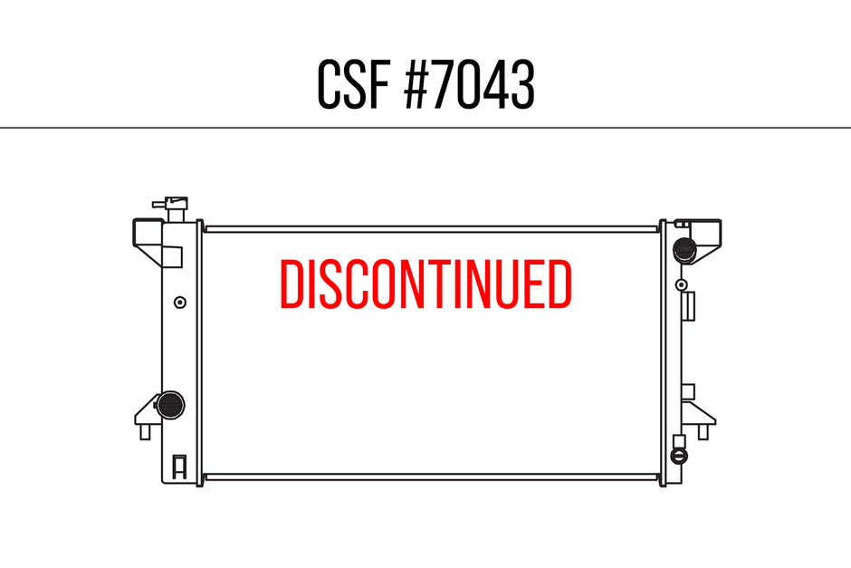 CSF 7043 - 10-14 Ford F-150 SVT Raptor Radiator (Discontinued)