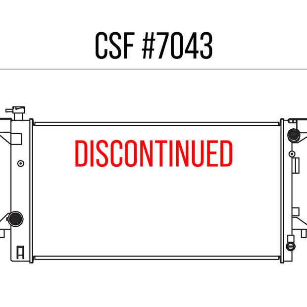 CSF 7043 - 10-14 Ford F-150 SVT Raptor Radiator (Discontinued)