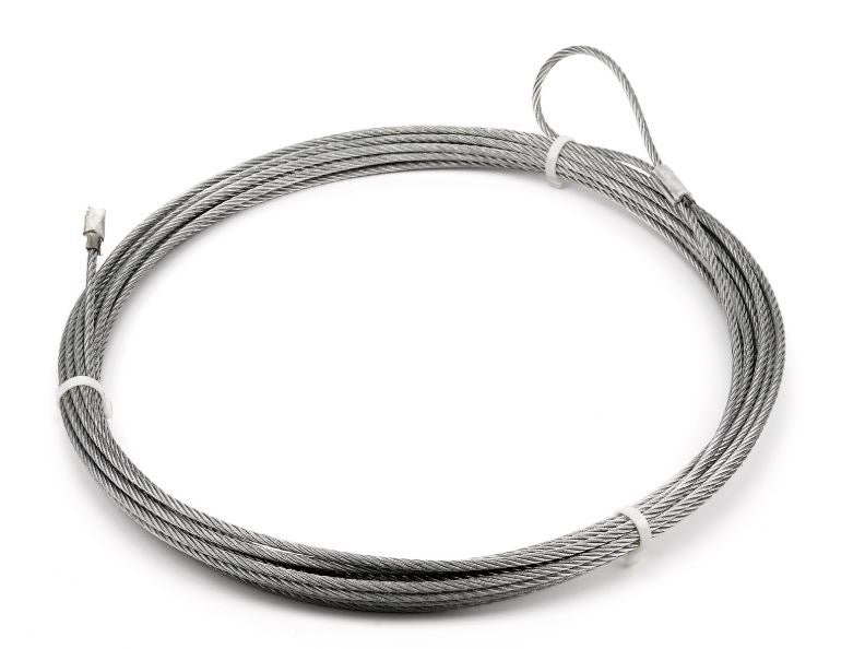 Replacement Steel Winch Rope - 1/4 In X 60 Ft  Galvanized