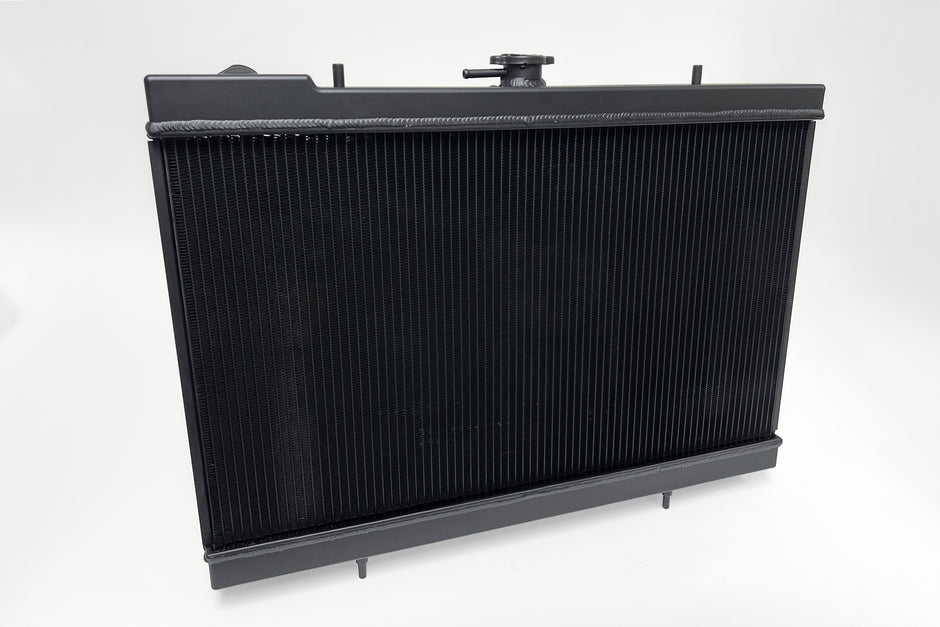 R32 Skyline GT-R/GTS Full Billet Aluminum High-Performance Radiator - Black