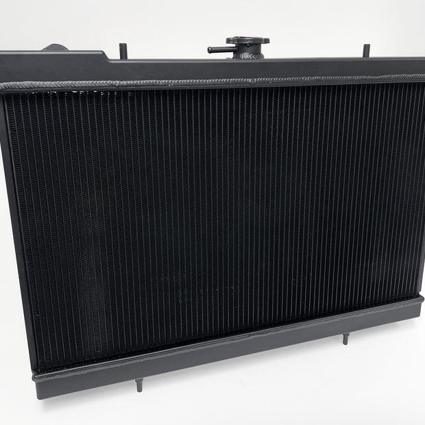 R32 Skyline GT-R/GTS Full Billet Aluminum High-Performance Radiator - Black