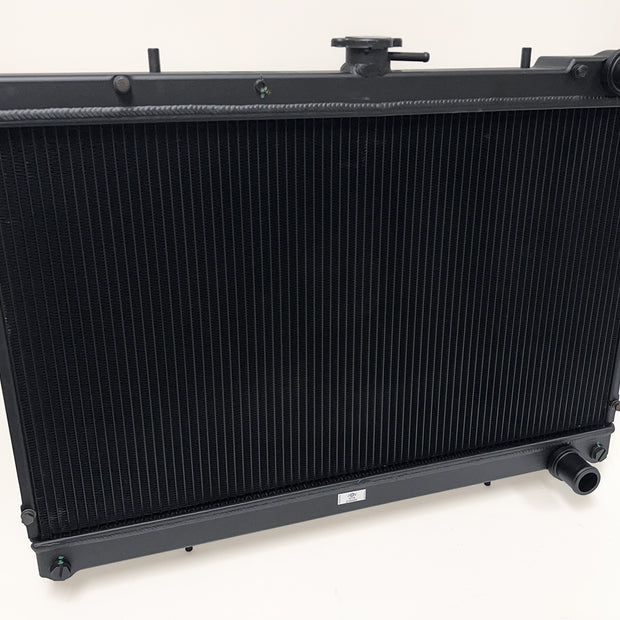 R32 Skyline GT-R/GTS Full Billet Aluminum High-Performance Radiator - Black