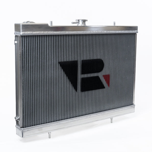 R32 Skyline GT-R/GTS Full Billet Aluminum High-Performance Radiator - Raw Billet