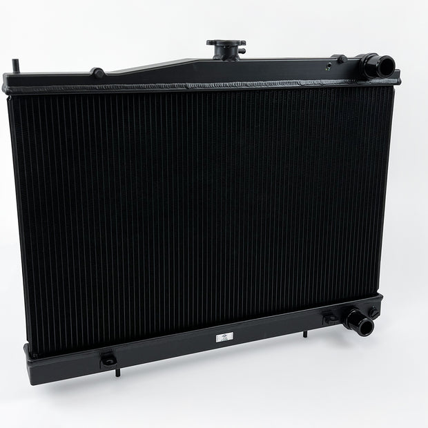 R33 Skyline GT-R/GTS Full Billet Aluminum High-Performance Radiator - Black
