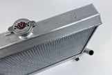 BMW 2002 / 1602 High-Performance All-Aluminum Radiator - Silver