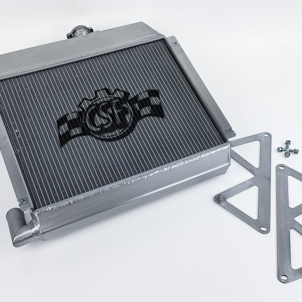 BMW 2002 / 1602 High-Performance All-Aluminum Radiator - Silver