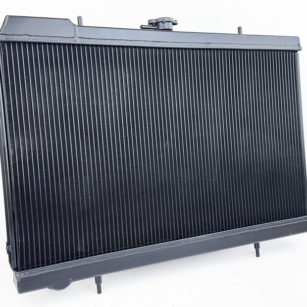 R32 Skyline GT-R/GTS High-Performance All-Aluminum Radiator - Black