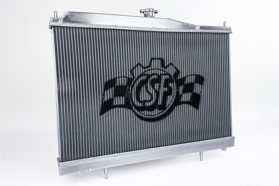 R33 Skyline GT-R/GTS High-Performance All-Aluminum Radiator - Black