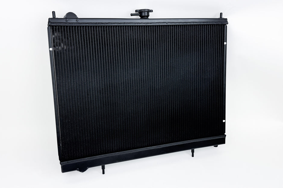 R34 Skyline GT-R/GTS High-Performance All-Aluminum Radiator - Black