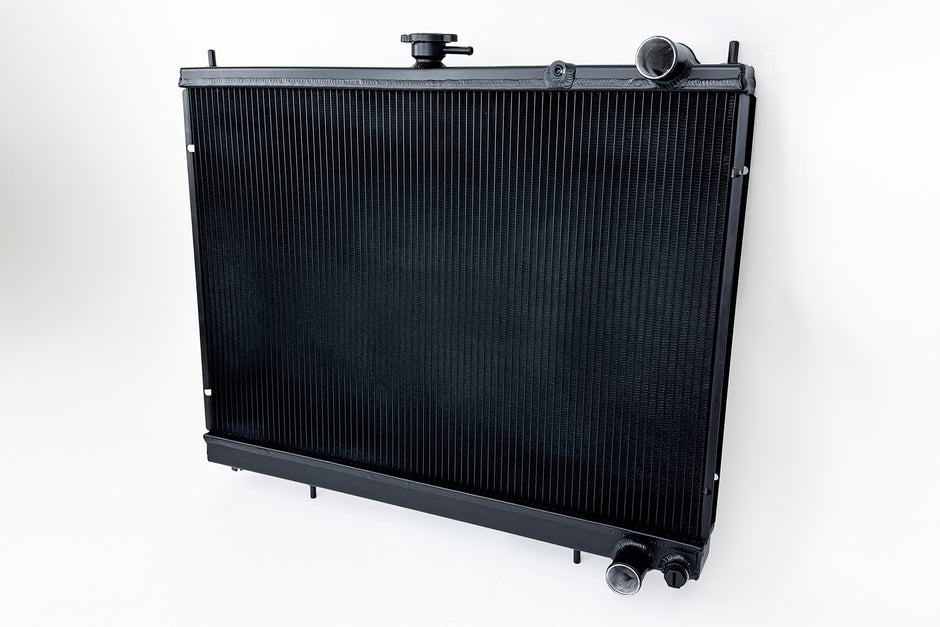 R34 Skyline GT-R/GTS High-Performance All-Aluminum Radiator - Black