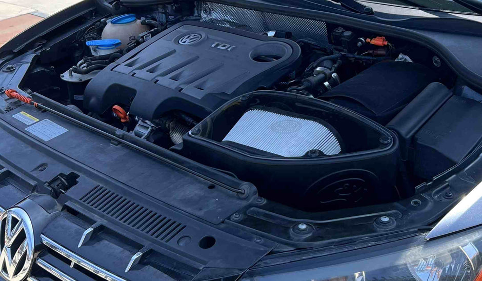 COLD AIR INTAKE FOR 2005.5-2006 1.9L VW TDI, 2009-2015 VW 2.0L TDI (MK6), 2010-2014 Audi A3 2.0L TDI