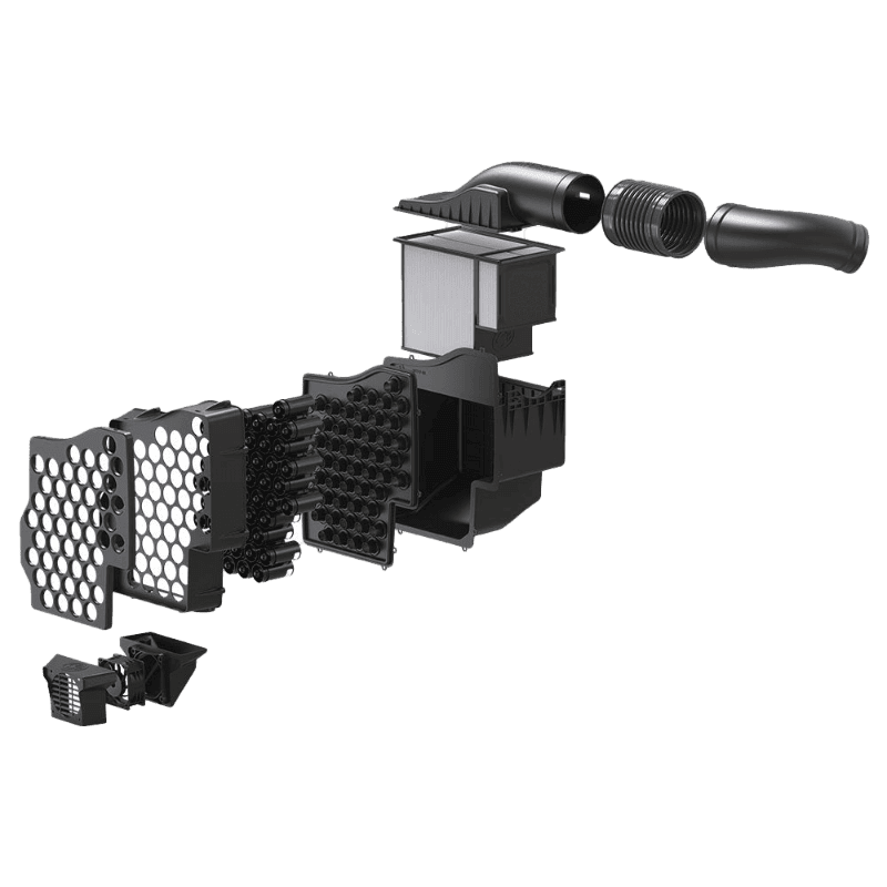 Truck Particle Separator for 2017-2019 Ford Powerstroke 6.7L - S&B