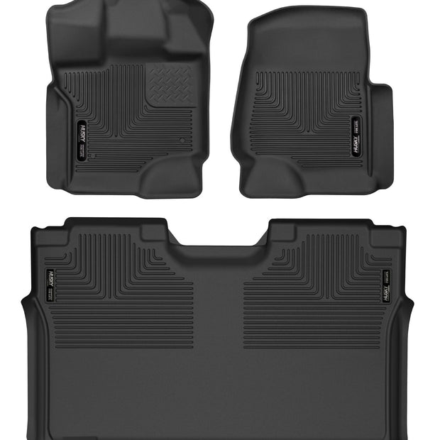 Husky X-act Front & 2nd Seat Floor Liners 53498