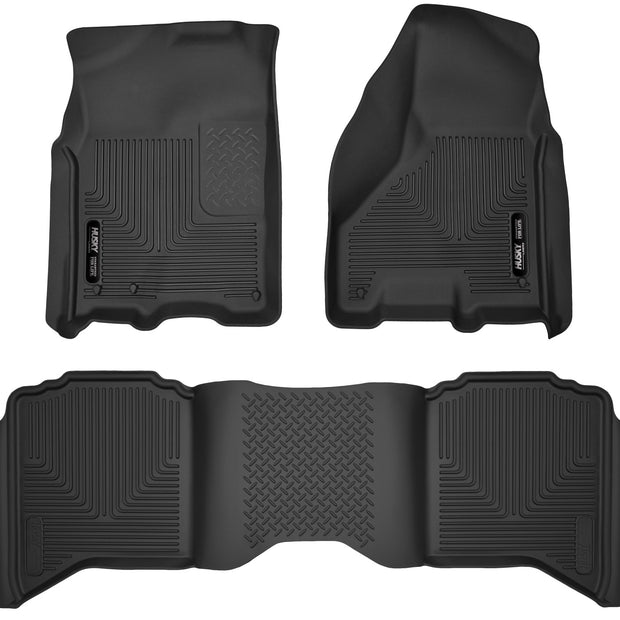 Husky X-act Front & 2nd Seat Floor Liners 53608
