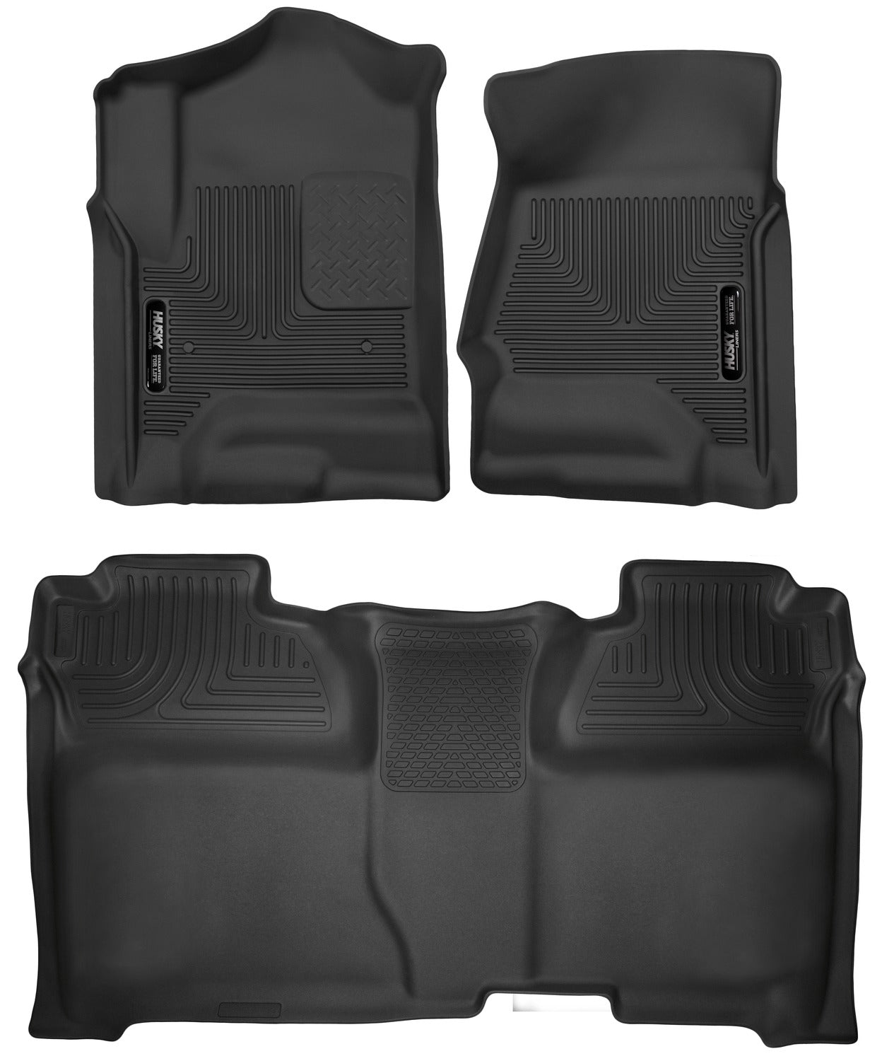 Husky X-act Front & 2nd Seat Floor Liners 53908