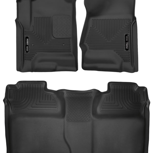Husky X-act Front & 2nd Seat Floor Liners 53908