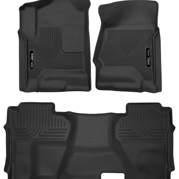 Husky X-act Front & 2nd Seat Floor Liners 53918