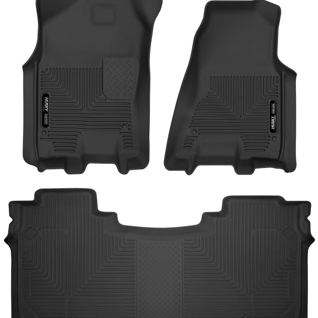 Husky X-act Front & 2nd Seat Floor Liners 54608