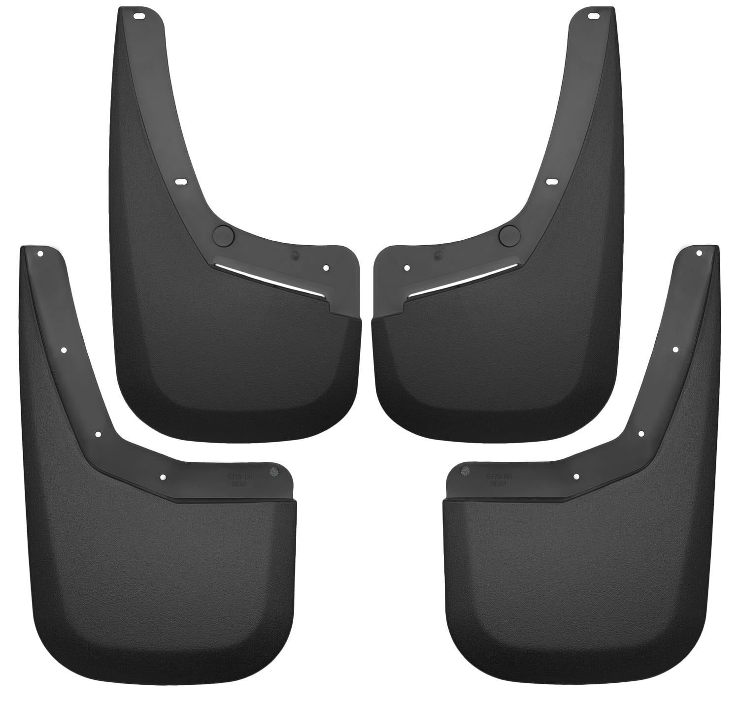 Husky Front And Rear Mud Guard Set 56796