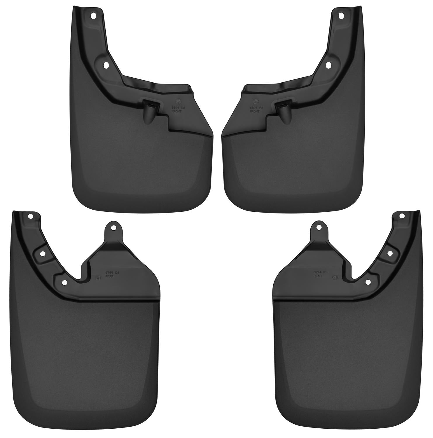 Husky Front And Rear Mud Guard Set 56946