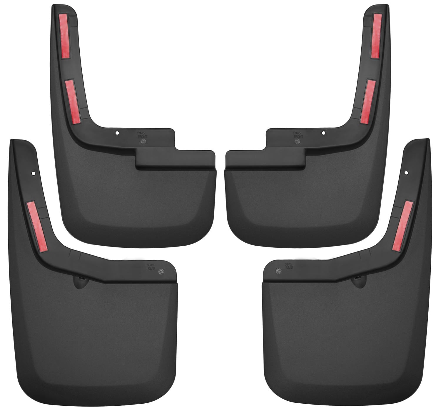 Husky Front And Rear Mud Guard Set 58456