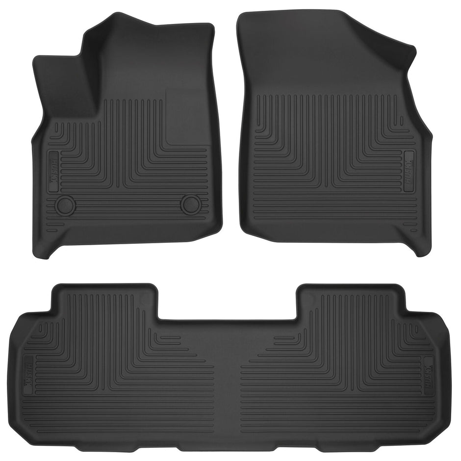 Husky Weatherbeater Front & 2nd Seat Floor Liners 93481