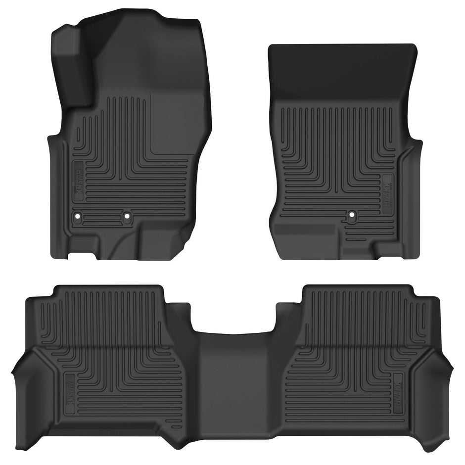 Husky Weatherbeater Front & 2nd Seat Floor Liners 93491