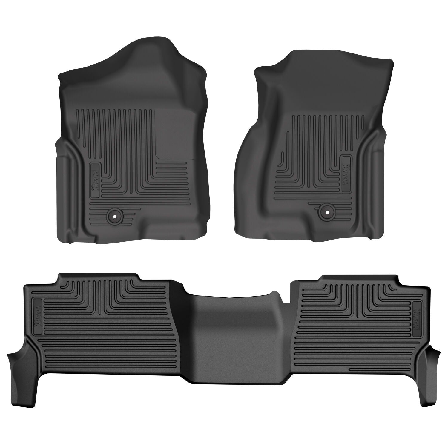 Husky Weatherbeater Front & 2nd Seat Floor Liners 93541