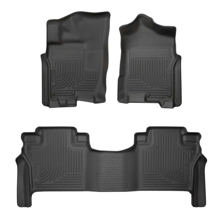 Husky Weatherbeater Front & 2nd Seat Floor Liners 93561