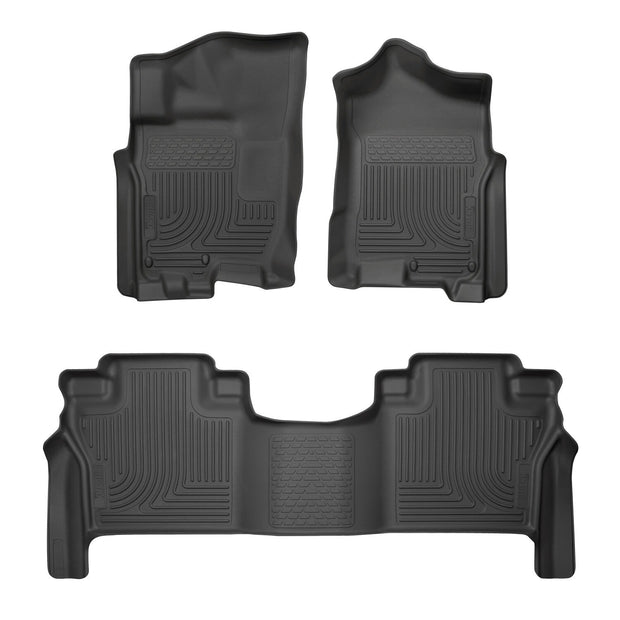 Husky Weatherbeater Front & 2nd Seat Floor Liners 93561