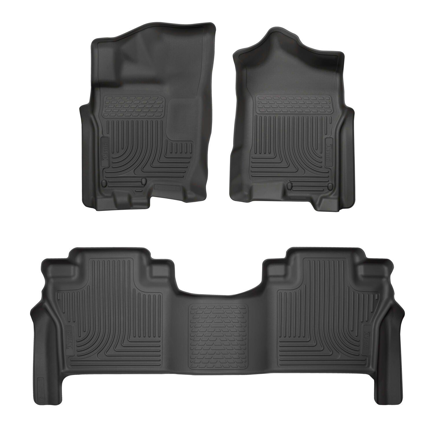 Husky Weatherbeater Front & 2nd Seat Floor Liners 93571