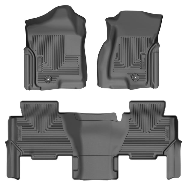 Husky Weatherbeater Front & 2nd Seat Floor Liners 93581