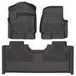 Weatherbeater Front And Second Seat Floor Liner Set; Black 93651