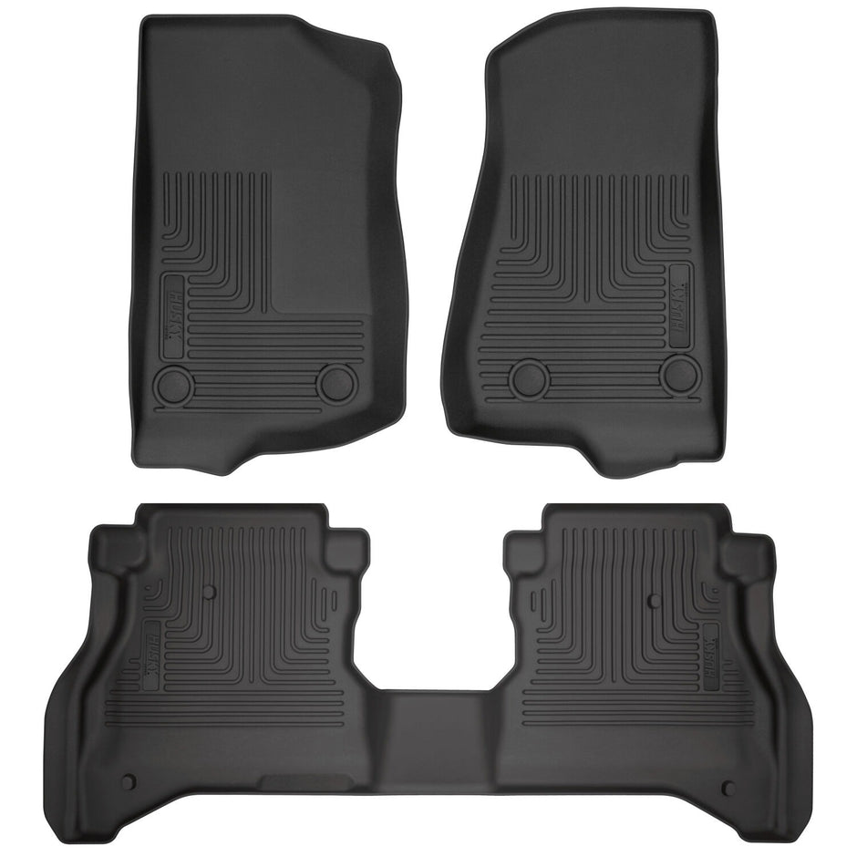 Husky Weatherbeater Front & 2nd Seat Floor Liners 93681