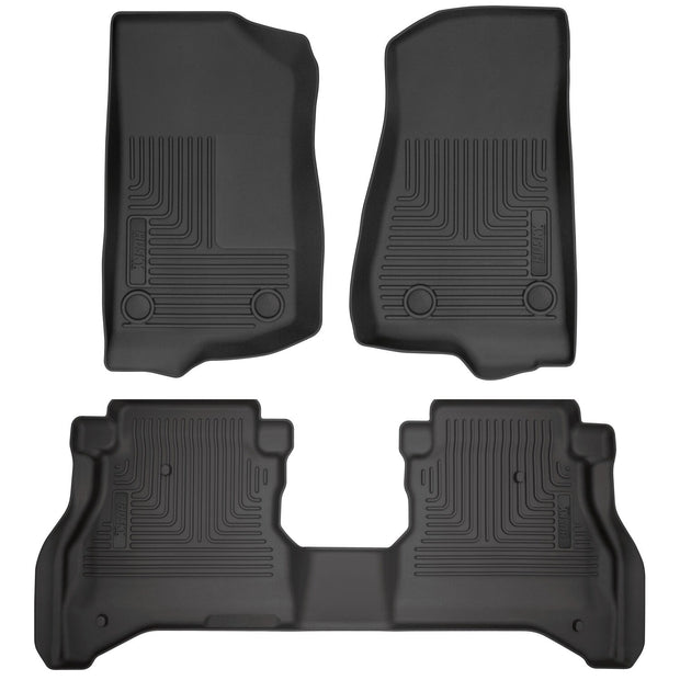Husky Weatherbeater Front & 2nd Seat Floor Liners 93681